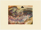 Artist: b'Robinson, William.' | Title: b'Mount Warning' | Date: 1992 | Technique: b'lithograph, printed in colour, from mtultiple plates'