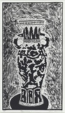 Artist: Komis, Van. | Title: Precious | Date: 1995 | Technique: linocut, printed in black ink, from one block