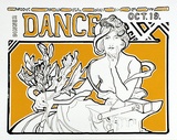 Artist: b'Jones, Paul Osborne.' | Title: b'Dinner Dance' | Technique: b'screenprint, printed in colour, from multiple stencils'