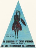 Artist: McKinnon, Kathy. | Title: Cathy McKinnon exhibition at Art Unit. | Date: 1981 | Technique: screenprint, printed in colour, from