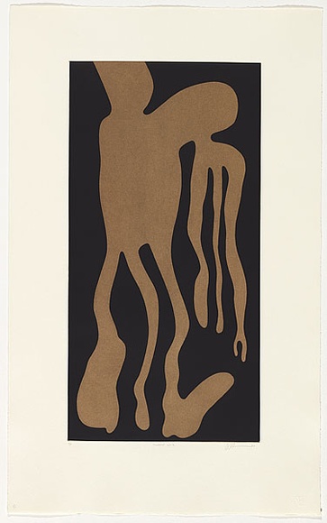 Artist: b'Harris, Brent.' | Title: b'Swamp No. 3' | Date: 2000 | Technique: b'aquatint, printed in two colours,  from two plates'