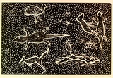 Artist: Holmes Petyarre, Mavis. | Title: not titled [No.40] | Date: 1990 | Technique: woodcut, printed in black ink, from one block | Copyright: © Mavis Holmes Petyarr, Licensed by VISCOPY, Australia