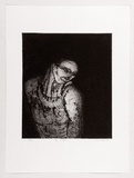 Artist: b'TARRY, Jon' | Title: b'The worker.' | Date: 1988 | Technique: b'etching, printed in black ink, from one plate'