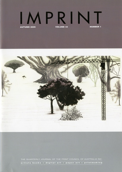 Artist: b'PRINT COUNCIL OF AUSTRALIA' | Title: b'Periodical | Imprint. Melbourne: Print Council of Australia, vol. 44, no. 1, 2009' | Date: 2009