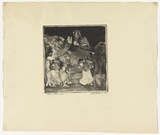 Artist: Warren, David. | Title: Magna-mater series | Date: 1966 | Technique: etching and aquatint, printed in black ink, from one plate