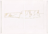 Title: b'Antarctica (sheet 6)' | Date: 1988 | Technique: b'photo-etching and embossing, printed in intaglio and relief, from two zinc plates'