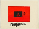 Artist: b'Johnson, Tim.' | Title: b'Deniz Tek' | Date: 1979 | Technique: b'screenprint, printed in colour, from two stencils' | Copyright: b'\xc2\xa9 Tim Johnson'
