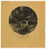 Artist: SELLBACH, Udo | Title: not titled | Date: 1960-80 | Technique: etching