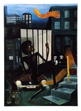Artist: Casey, Karen. | Title: The Coroners Hotel | Date: 1988 | Technique: offset lithograph, printed in colour, from process colour plates plus black