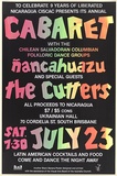 Artist: b'Black Banana Posters.' | Title: b'Cabaret.' | Date: 1988 | Technique: b'screenprint, printed in colour, from two stencils'