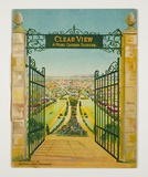 Artist: b'Burdett, Frank.' | Title: b'Clear View, a model garden suburb.' | Date: 1917-18 | Technique: b'lithographs, printed in colour, from multiple stones'