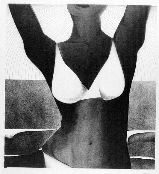 Artist: b'Powditch, Peter.' | Title: b'Sunwoman II' | Date: c.1972