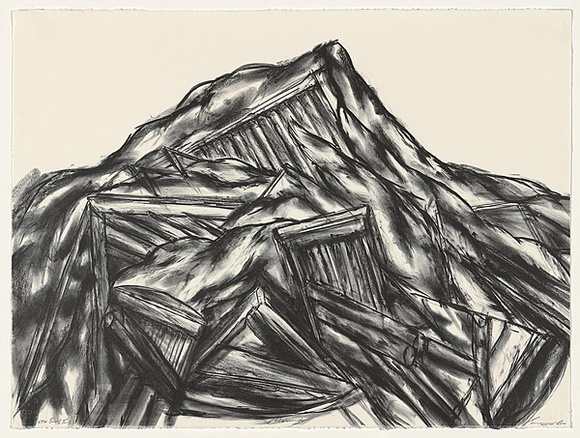 Artist: b'Lee, Graeme.' | Title: b'Mound' | Date: c.1985 | Technique: b'lithograph, printed in black ink, from one stone'
