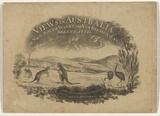 Artist: b'Lycett, Joseph.' | Title: bViews in Australia or New South Wales, & Van Dieman's Land delineated | Date: 1825 | Technique: b'lithograph, printed in black ink, from one stone'