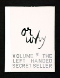 Artist: TWIGG, Tony | Title: The left handed secret seller.  Or why?. | Date: 1982 | Technique: book of rubber stamps and pen and ink | Copyright: © Tony Twigg. Licensed by VISCOPY, Australia