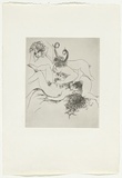 Artist: BOYD, Arthur | Title: Dream of an intelligent woman. | Date: 1970 | Technique: etching, printed in black ink, from one plate | Copyright: Reproduced with permission of Bundanon Trust