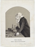 Artist: GILL, S.T. | Title: The Chair. | Date: 1852 | Technique: lithograph, printed in colour, from multiple stones
