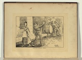 Artist: b'Whitelocke, Nelson P.' | Title: b'The Salvation Army.' | Date: 1885 | Technique: b'lithograph, printed in colour, from two stones'