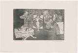 Artist: WALKER, Murray | Title: Silver dollar hotel. | Date: 1974 | Technique: etching and aquatint, printed in black ink, from one plate