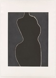 Artist: Wright, Judith. | Title: not titled [turning figure 1] | Technique: aquatint, printed in colour, from two plates | Copyright: © Judith Wright