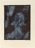 Title: b'not titled [Granada portrait 6]' | Date: June 1979- February 1980 | Technique: b'lithograph, printed in colour, from multiple aluminium plates'