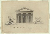 Artist: b'Bock, Thomas.' | Title: b'Tasmanian Museum.' | Date: 1842 | Technique: b'engraving, printed in black ink, from one copper plate'