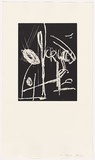 Artist: b'Tomescu, Aida.' | Title: b'Alba VIII' | Date: 2002 | Technique: b'aquatint, printed in black ink, from one copper plate' | Copyright: b'\xc2\xa9 Aida Tomescu. Licensed by VISCOPY, Australia.'