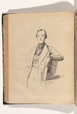 Artist: Nicholas, William. | Title: The schoolmaster (D.Patterson) | Date: 1847 | Technique: pen-lithograph, printed in black ink, from one plate
