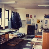 Artist: Butler, Roger | Title: Jillposters workshop, Melbourne, 1983 | Date: 1983