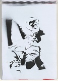 Title: Chickenpox | Date: 2003-2004 | Technique: stencil, printed with colour aerosol paint, from one stencil