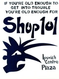 Artist: STANNARD, Chris | Title: Shop 101 | Date: 1993, January | Technique: screenprint, printed in blue, from one stencil