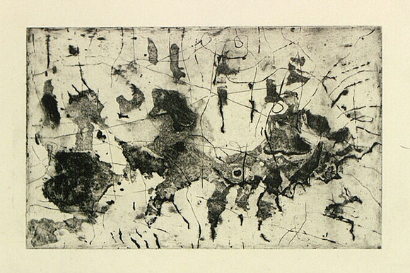 Artist: b'Allen, Joyce.' | Title: b'Archipelago.' | Date: 1962? | Technique: b'etching, aquatint printed from one  plate'