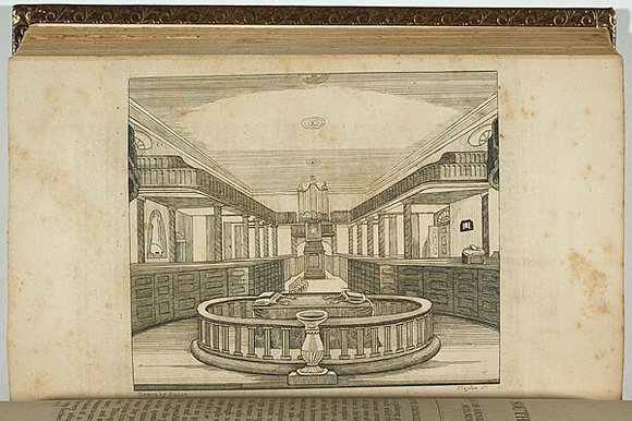 Artist: b'Clayton, Samuel.' | Title: bInterior of St James' Church, Sydney. | Date: 1843 | Technique: b'engraving, printed in black ink, from one copper plate'