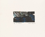 Artist: MEYER, Bill | Title: Ice black | Date: 1987 | Technique: screenprint, printed in colour from four stencils | Copyright: © Bill Meyer