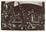 Artist: b'Senbergs, Jan.' | Title: b'Others wars' | Date: 1992 | Technique: b'etching, printed in black ink, from one plate' | Copyright: b'\xc2\xa9 Jan Senbergs'