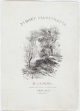 Artist: b'PROUT, John Skinner' | Title: b'The tombs, Garden Island' | Date: 1844 | Technique: b'lithograph, printed in black ink from one stone'