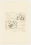 Title: Some shells | Date: 1982 | Technique: drypoint, printed in black ink, from one perspex plate