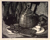 Artist: b'Spowers, Ethel.' | Title: b'Still life [1].' | Date: 1929 | Technique: b'wood-engraving, printed in black ink, from one block'