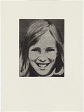 Artist: MADDOCK, Bea | Title: Child II | Date: July 1974 | Technique: photo-etching and aquatint, printed in black ink, from one plate