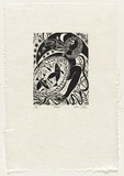 Artist: b'JOSE, Ellen' | Title: b'Hope' | Date: 1990 | Technique: b'woodcut, printed in black ink, from one block'