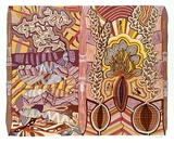 Artist: b'Gingingara, Doris.' | Title: b'Bush Tucker Dreaming' | Technique: b'screenprint, printed in colour, from multiple stencils'