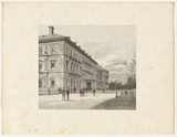 Title: Government office, Melbourne | Date: 1886-88 | Technique: wood-engraving, printed in black ink, from one block