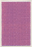 Artist: WORSTEAD, Paul | Title: Starstruck | Date: 1982 | Technique: screenprint, printed in colour, from two stencils in purple and pink ink | Copyright: This work appears on screen courtesy of the artist