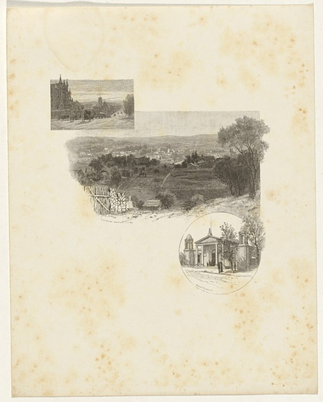 Title: b'Castlemaine' | Date: 1886-88 | Technique: b'wood-engraving, printed in black ink, from one block'