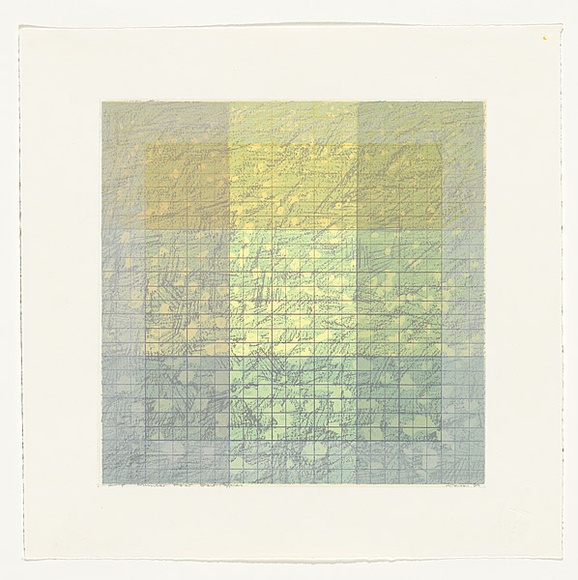 Artist: Kotai, Eveline. | Title: 3 x 3 x 3 | Date: 1998-99 | Technique: screenprint, printed in colour, from multiple stencils