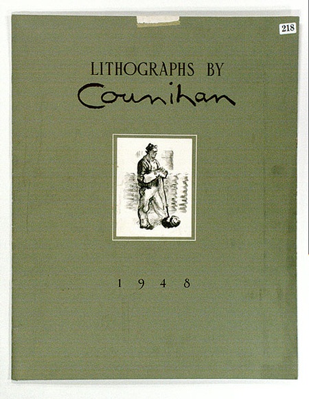 Artist: b'Counihan, Noel.' | Title: b'Lithographs by Counihan, 1948.' | Date: 1948 | Technique: b'lithographs, printed in black ink; letterpress text'