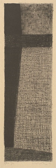 Artist: b'Lincoln, Kevin.' | Title: b'Night music 2' | Date: 2002, April | Technique: b'lithograph, printed in black ink, from one stone'