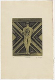 Artist: SELLBACH, Udo | Title: To execute | Date: 1965 | Technique: etching, aquatint printed in colour