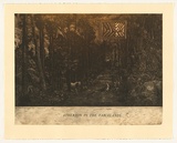 Artist: b'Mellor, Danie.' | Title: b'Atherton in the Tablelands' | Date: 2000 | Technique: b'mezzotint, printed in brown ink, from one plate'