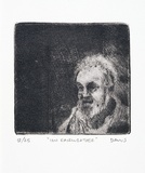 Artist: b'Daws, Lawrence.' | Title: b'Ian Fairweather.' | Date: 1973 | Technique: b'etching, printed in black ink, from one plate' | Copyright: b'\xc2\xa9 Lawrence Daws'